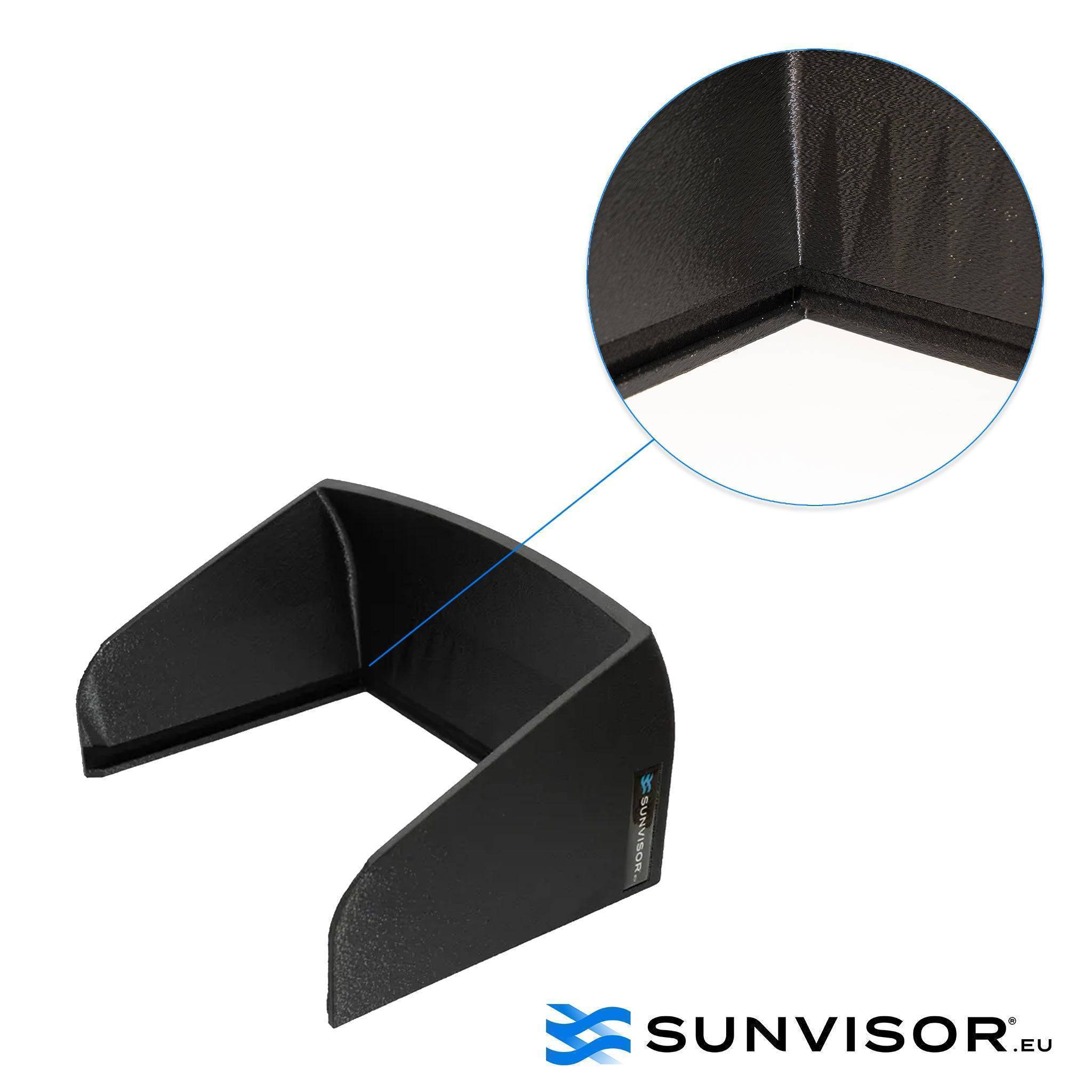 Sunvisor Garmin GPSMAP 8412 - Against Sunglare and Raindrops