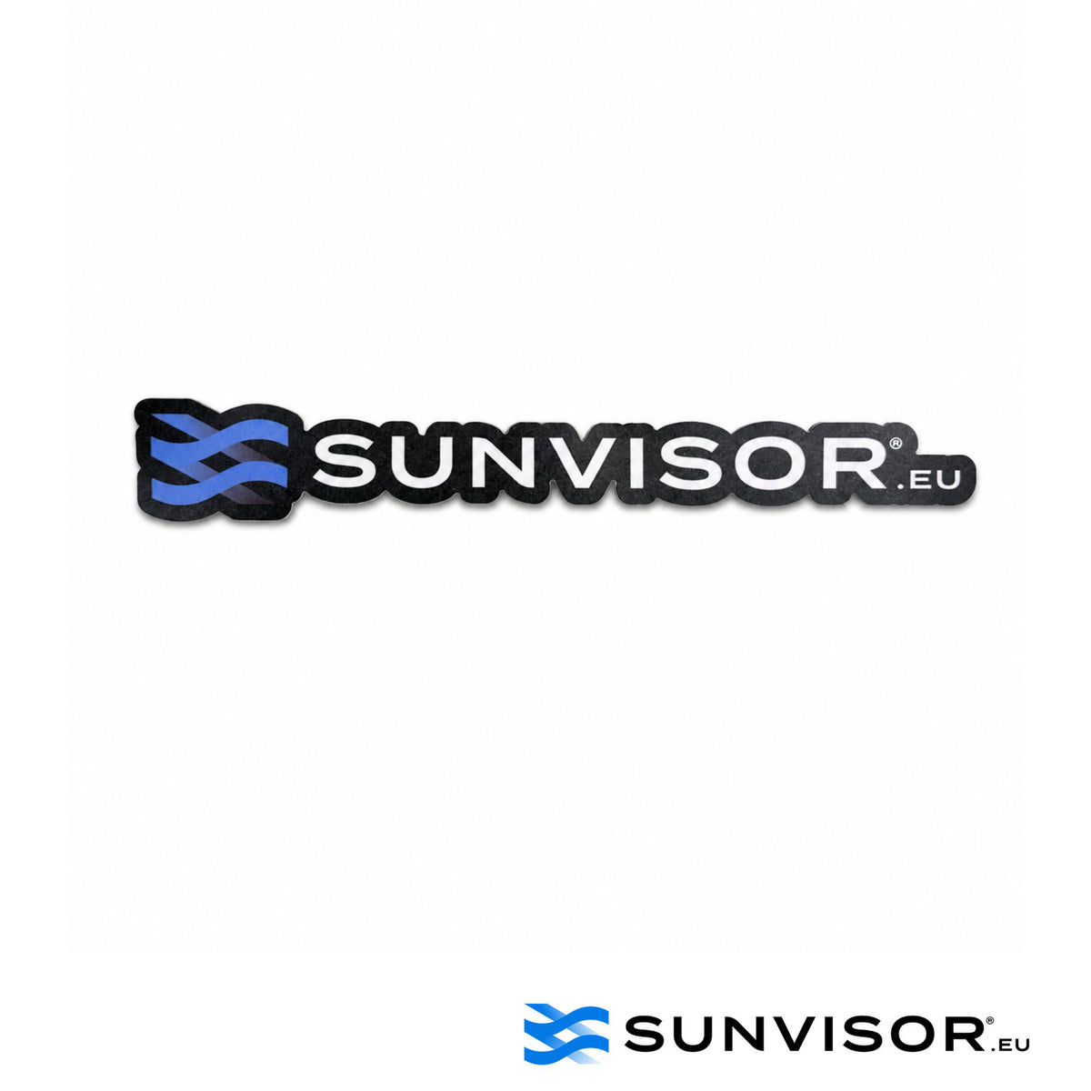 Sunvisor carpet sticker