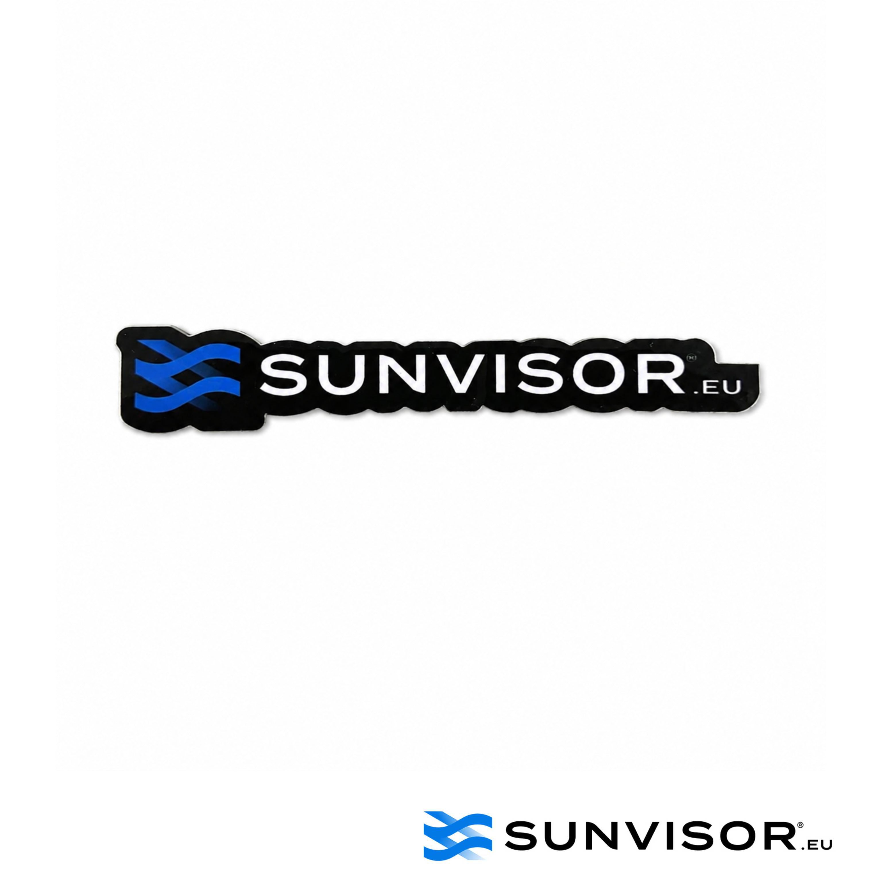 Sunvisor tacklebox sticker